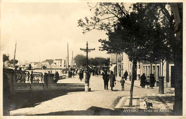 S/N - AVEIRO Vista da Arcada - Edio de Souto Ratolla, Aveiro - SD - Dim. 14x9,2 cm. - Col FMSarmento.