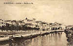 S/N - PORTUGAL Aveiro Rocio e ria - Editor Alberto Malva, R. Madalena, 23 Lisboa - SD - Dim 13,7x8,7 cm. - Col.  FMSarmento (circulado em 3_AGO-1920).