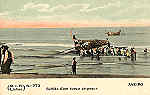 N. 773 - Sahida d'um barco de pesca - Editor M.I.R., Lisboa - SD - Dimenses 13,8x8,8 cm. - Col.  FMSarmento.