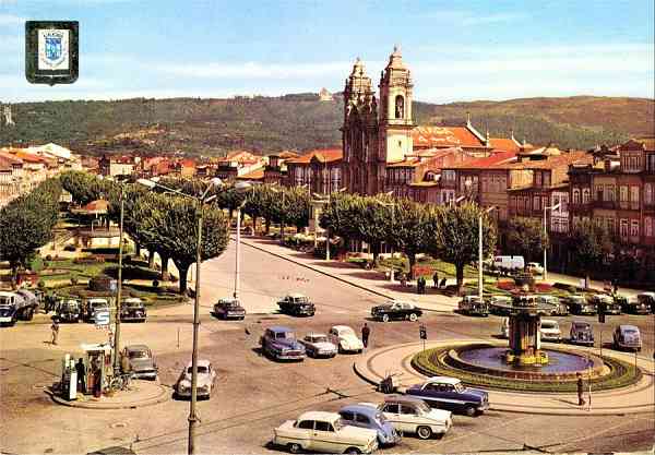 N 117 - BRAGA (Portugal) - Avenida Central - Edio LIFER-Porto - S/D - Dimenses: 14,9x10,4 cm. - Col. Graa Maia
