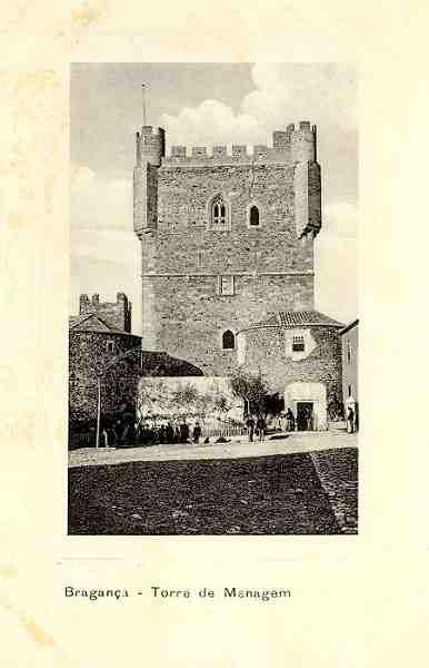 S/N - Bragana-Torre de Menagem - Edio de Adriano Rodrigues, Bragana - S/D - Dimenses: 8,9x13,9 cm. - Col. Aurlio Dinis Marta.