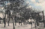 S/N - Portugal-Caldas da Rainha Avenida e Largo da Estao - Editor Ourivesaria Portuense - Editado em 1911 - Dimenses: 14x9 cm. - Col. Miguel Chaby
