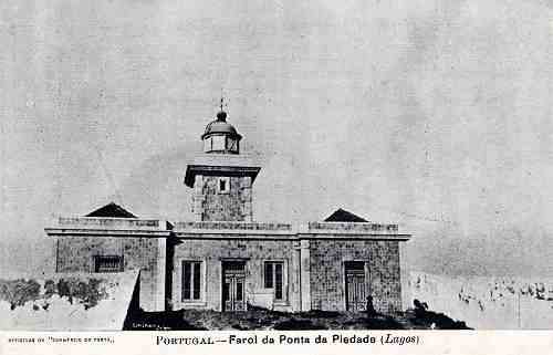 S/N - Farol da Ponta da Piedade - Lagos - OFFICINAS DO "COMRCIO DO PORTO" - S/D - Dimenses: 14,1x9,1 cm. - Col. Miguel Chaby.