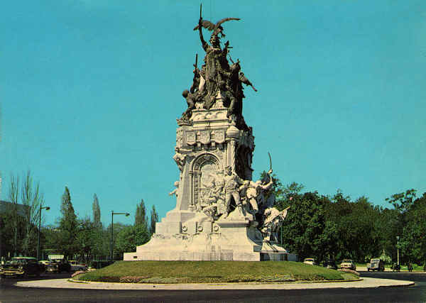 N. 523 - LISBOA - Portugal Monumento da Guerra Peninsular - Ed. Cmer - S/D - Dimenses: 15x10,5 cm. - Col. Mrio F. Silva.