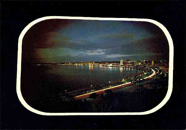 N. 17 - LUANDA Vista da Baa - Edio Elmar, Luanda - S/D - Dimenses: 14,8x10,4 cm. - Col. Manuel Bia (1970)