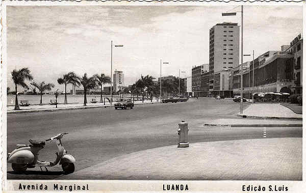 SN - Luanda. Avenida Marginal - Edio S. Lus - Dimenses: ??x?? - Col. Amvel Silva Salgueiro (1962)