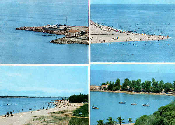 N. 22 - LUANDA Praias - Ed. Elmar-Luanda  - SD - Dim. 14,7x10,5cm Col. Mrio Silva (1972).