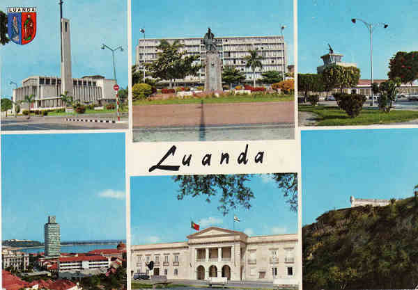 N 10 - LUANDA - Diversos Aspectos de Luanda - Ed. Estrela. - Dim.14,8x13 cm - Col. Mrio Silva 1971