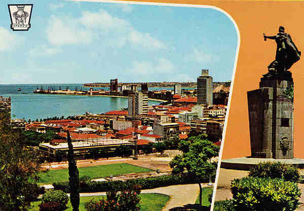 N 129 - LUANDA. A cidade e o Navegador - Ed. IMCOREL LUANDA - Dim. 14,8x10 cm - Col. Mrio Silva 1971