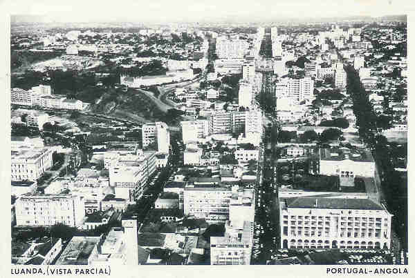 SN - Luanda. Vista Parcial - Ed. do CITA - SD - Dim. 13,8x9,2 cm - Col. Joo Ponte