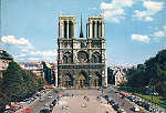 N 565 - Paris. A Catedral de Notre Dame (3) - Editions Chantal,Paris - Dim. 15x10,3 cm - Col. Amlcar Monge da Silva (1968)