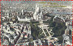 N 2516 - Paris. Voando sobre a Baslica do Sagrado Corao - Edit Andr Laconte,Paris - Circulado em 1962 - Dim. 13,8x8,8 cm - Col. Amlcar Monge da Silva