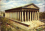 N 16 - L'glise de la Madeleine (1806) et au fond  gauche la basilique du Sacr Coeur - Les ditions Parisiennes - SD - Dim.103x150 mm - Col. nio Semedo