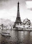 N. 7511400114 Exposition Universelle de 1900 - La Tour Eiffel - Ed.PARIS Atmosphres. Printed in the European Union. R. Viollet - Photononstop - S/D - Dim: 13x18 cm. - Col. Ftima Manuela Bia (2009).