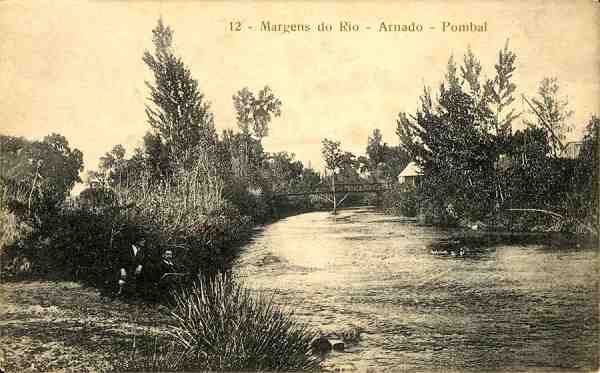 N. 12 - Pombal-Margens do rio. Arnado - Sem indicao do editor - S/D - Dimenses: 13,8x8,6 cm. - (circulado em 1914) - Col. nio C. Semedo.