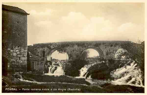 S/N - Pombal-Ponte romana sobre o rio Anos (Redinha) - Edio da Comisso de Iniciativa de Pombal - S/D - Dimenses: 13,9x9 cm. - Col. nio C. Semedo.