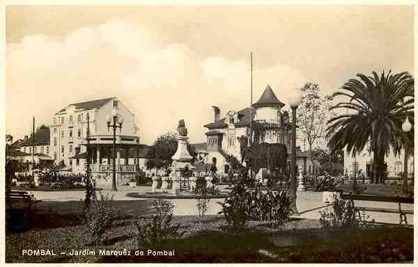 S/N - Pombal-Jardim Marquez de Pombal - Edio da Comisso de Iniciativa de Pombal - S/D - Dimenses: 13,9x9 cm. - Col. nio C. Semedo.