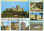 N. 04-250 Pombal - Portugal  Castelo e pormenores - Ed. EDIG, design - telm. 966 394 951 - fax 238 082 910 - Oliveira do Hospital - S/D - Dim. 14,8x10,4 cm - Col. Manuel Bia (2009).