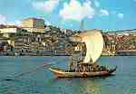N. 866 - PORTO-PORTUGAL: Rio Douro. Vista do Porto e barco Rabelo - Edio do Centro de Caridade N Sr do Perptuo Socorro, Porto - S/D - Dimenses: 15x10,4 cm. - Col. Ftima Bia.