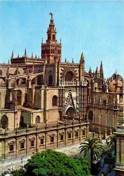 N. 527 - Sevilla: catedral - EdiEdio A. Subirats Casanova Valencia - S/D - (circulado em 1969) - Dimenses: 10,5x15 cm. - Col. HJCO.