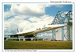 N. 929 - AEROSPATIALE - Concorde devant l'usine Clment-Ader - s - 10 bis, boulevard de l'Europe - 31120 PORTET-SURGARONNE - Dimenses: 14,8x10,5 cm. - Col. HJCO (1996).