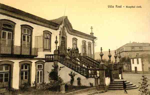 S/N - Villa Real-Hospital civil - Edio da Casa M. J. David Guerra, Villa Real - S/D - Dimenses: 13,9x8,9 cm. - Col. Aurlio Dinis Marta.