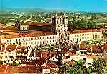 N. 253 - ALCOBAA-Portugal: Vista Geral do Mosteiro - Edio Coleco Arte e Turismo - S/D - Dimenses:14,9x10,5 cm. - Col. HJCO (1971)