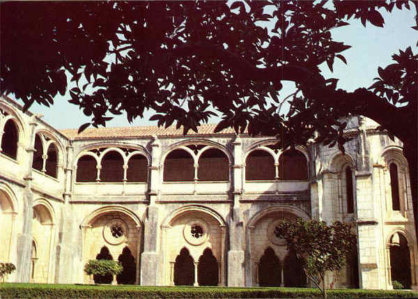 S/N - Jardim do Claustro - Edio Mosteiro de Santa Maria de Alcobaa, Portugal - S/D - Dimenses: 14,8x10,5 cm. - Col. HJCO (1988).