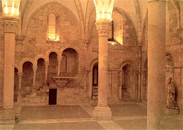 S/N - Refeitrio - Edio Mosteiro de Santa Maria de Alcobaa, Portugal - S/D - Dimenses: 14,8x10,5 cm. - Col. HJCO (1988).