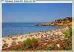 N. 3403 - Praia Santa Eullia Algarve - Edio FOTO-VISTA, Algarve Tel. (082) 53324 - Lisboa (01) 3970303 - S/D - Dimenses: 15x10,2 cm. - Col. Graa Maia