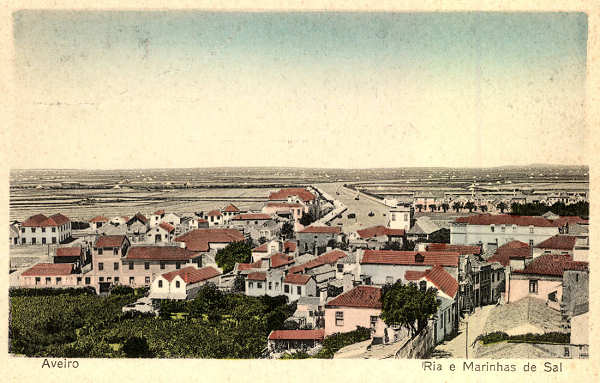 S/N - Aveiro. Ria e marinhas de sal - Edio de Souto Ratolha (sic) - S/D - Dimenses: 13,8x8,9 cm. - Col. nio Semedo