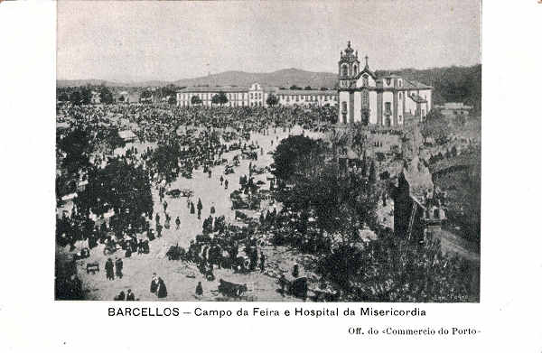 S/N - Campo da Feira e Hospital da Misericrdia - Editor Off. do Commercio do Porto (1910) - Dim. 140x92 mm - Col. A. Monge da Silva