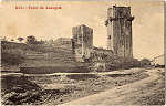 SN - BEJA - Torre de menagem - Edio da Ourivesaria Galinoti - SD - (Circulado em 1918) - Dim. 8,6x13,8 cm - Col. Jaime da Silva.