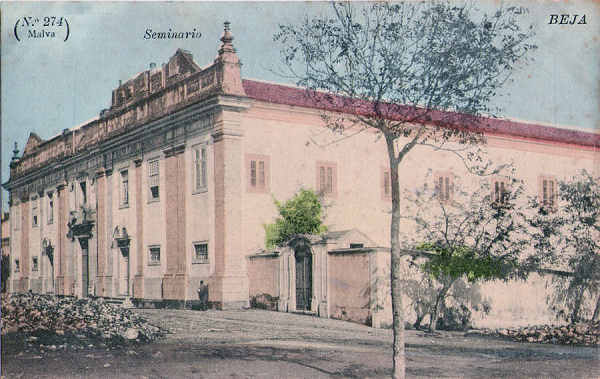 N 274 - Seminrio - Edio Malva - Dim. 137x88 mm - Col. A. Monge da Silva. (adquirido em 1909)