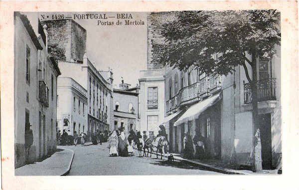 N 1426 - Portas de Mrtola - Edio A. Malva, Rua da Madalena, 23, Lisboa - Dim. 142x90 mm - Col. A. Monge da Silva. (adquirido em 1909)