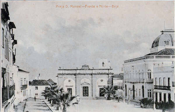 S/N - Praa D. Manuel (Hoje Praa da Repblica) - Edio annima - Dim. 140x90 mm - Col. A. Monge da Silva. (adquirido em 1909)