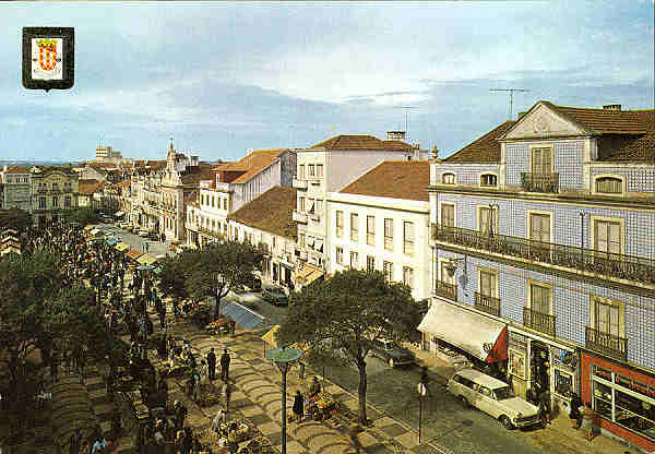 N. 308 - CALDAS DA RAINHA (Portugal)  Praa da Repblica - Edio LIFER Porto - S/D - Dimenses: 14,9x10,4 cm. - Col. Graa Maia.