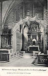 N. 4 - Portugal - Caldas da Rainha Interior da Igreja Matriz - Editor Dias e Paramos (Editado em 1906) - Dimenses: 9x14 cm. - Col. Miguel Chaby