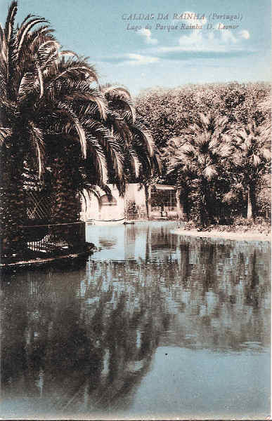 S/N - Portugal-Caldas da Rainha Lago do Parque Rainha D.Leonor - Editor Jos da Silva Dias - Editado em 1926 - Dimenses: 14x90 cm. - Col.Miguel Chaby