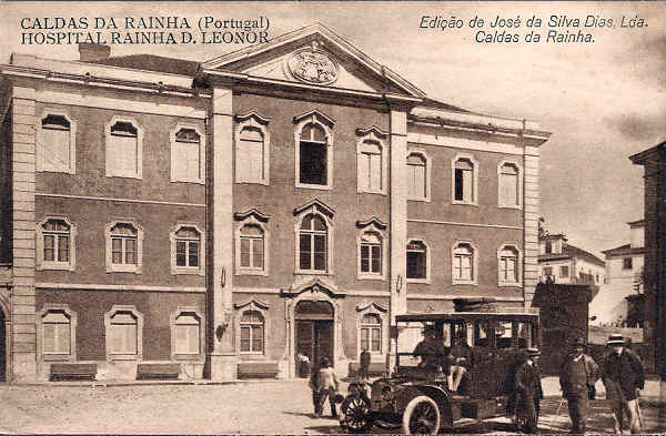 S/N - Portugal-Caldas da Rainha - Hospital Rainha D. Leonor - Editor Jos da Silva Dias - Editado em 1930 - Dimenses: 13,5x8,8 cm. - Col. Miguel Chaby