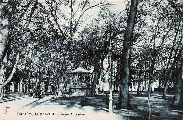 S/N - Portugal - Caldas da Rainha Parque D.Leonor - Editor Jos da Silva Dias (Editado em 1927) - Dimenses: 14x9 cm. - Col. Miguel Chaby