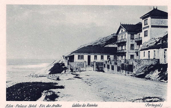 S/N - Portugal Caldas da Rainha Eden Palace Hotel - Editor Vale e C - (Editado em 1921 - Dimenses: 14x9 cm. - Col. Miguel Chaby