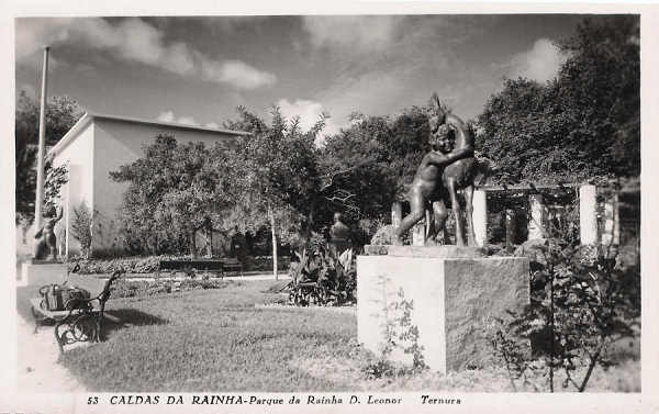 N. 53 - Portugal Caldas da Rainha Parque da Rainha D. Leonor. Ternura - Editor Passaporte Loty (Editado em 1951) - Dimenses: 9x14 cm. - Col. Miguel Chaby