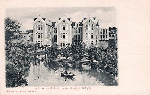 S/N - Portugal Caldas da Rainha Pavilhes - Editor Dias e Paramos (Editado em 1904) - Dimenses: 9x14 cm. - Col. M. Chaby