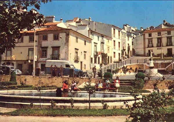 N 481 - CASTELO DE VIDE. Entrada da vila e jardim - Ed. ncora, Lisboa - SD - Dim. 14,8x9,3 cm - Col. A. Monge da Silva