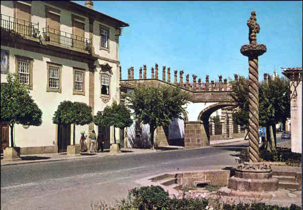 N 131 - CASTELO BRANCO. Entrada Norte da cidade. Cruzeiro  - Ed. LIFER, Porto - SD -  (circulado em 1985) - Dim. 14,8x10,3 cm. - Col. A. Monge da Silva