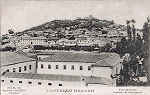 Coleco D, N 24 - Vista da cidade e Quartel de Cavalaria - Papelaria Borges, Coimbra - Dim. 138x88 mm - Col. A. Monge da Silva (cerca de 1912)