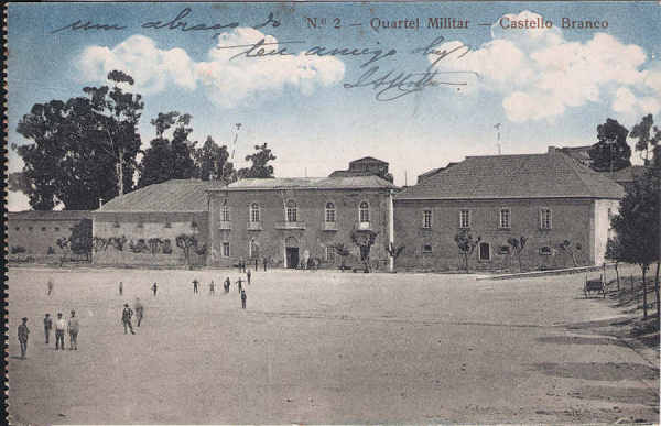N 2 - Quartel Militar - Editor desconhecido - Circulado em 1914 - Dim. 136x87 mm - Col. A. Monge da Silva (cerca de 1912)