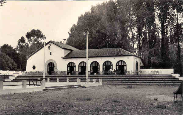 SN - CURIA - Portugal - Casa de Ch - Edio Soc. das guas da Curia, Curia - Dim.13,2x8,2cm - Circul. 9-1948 - Col. A. Simes (177).