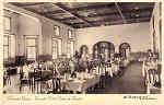 N 02 - Portugal - Curia Grande Hotel. Sala de Jantar - Ed. Grande Hotel Curia - Dim.13,9x8,9 cm - Circ. 9-1938 Col. A. Simes (129).